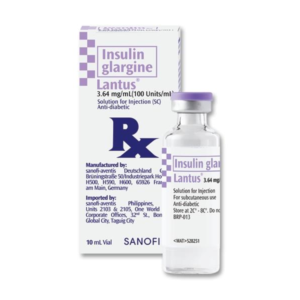 LANTUS Insulin Glargine 100IU / mL (3.64mg / mL) Solution for SC ...